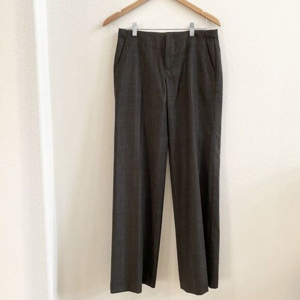 Banana Republic Martin Fit Brown Lightweight 100% Wool Trouser Lined‎ Straight 2